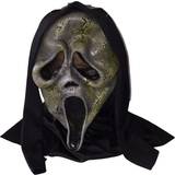 Fun World Svart Heltäckande masker Fun World Ghost Face Zombie Adult Latex Mask