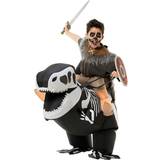 Morphsuit Uppblåsbara dräkter Dräkter & Kläder Morphsuit Kids Inflatable Skeleton T-rex Ride-On Costume