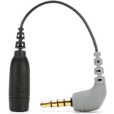 En kontakt - Skärmad Kablar RØDE 3.5mm - 3.5mm Adapter M-F 0.2m