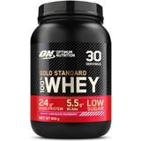 Hallon Proteinpulver Optimum Nutrition Gold Standard 100% Whey White Chocolate Raspberry 900g