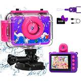 Digitalkameror GKTZ Waterproof Camera for Kids