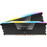 RAM minnen Corsair Vengeance RGB Black DDR5 5600MHz 2x16GB (CMH32GX5M2B5600Z40)