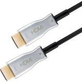 Goobay HDMI-kablar - Rund Goobay Optical Hybrid HDMI - HDMI 2.1 M-M 20m