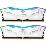 TeamGroup 64 GB - DDR5 RAM minnen TeamGroup T-Force Delta RGB DDR5 6000MHz 2x32GB (FF4D564G6000HC38ADC01)