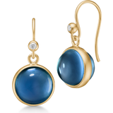 Julie Sandlau Smycken Julie Sandlau Prime Earrings - Gold/Blue/Transparent