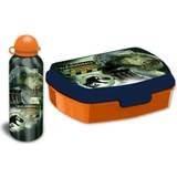 Aluminium Babynests & Filtar Universal Studios Jurassic World Lunch Box + Aluminum Bottle Set 500ml
