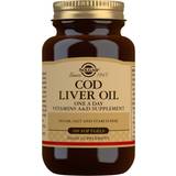 D-vitaminer - Omega-3 Kosttillskott Solgar Cod Liver Oil 100 st