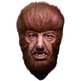 Brun - Varulvar Maskeradkläder Trick or Treat Studios Chaney Entertainment The Wolf Man Adult Mask