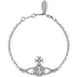 Vivienne Westwood Mayfair Bas Relief Bracelet - Silver/Transparent