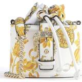 Versace Handväskor Versace Mini Bucket Bag - White