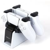 Konix Speltillbehör Konix Dual Charge Base PS5 Controller - White