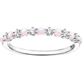 Thomas Sabo Ring - Silver/Pink/Transparent