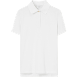 Burberry Herr Kläder Burberry Piqué Polo T-shirt - White