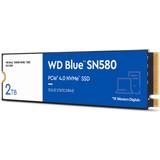PCIe Gen4 x4 NVMe - SSDs Hårddiskar Western Digital Blue SN580 WDS200T3B0E 2TB