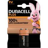 Duracell 9V (6LR61) - Engångsbatterier Batterier & Laddbart Duracell 9V Plus