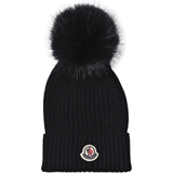 Moncler Vinterjackor Barnkläder Moncler Girl's Hat - Navy (I29543B00018-742)