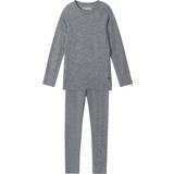 Långa ärmar Underställ Barnkläder Reima Kinsei Base Layer Set - Melange Grey (5200029A-9400)