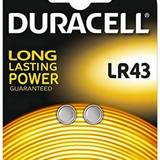 Alkaliska Batterier & Laddbart Duracell LR43 Compatible 2-pack