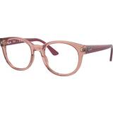 Ray-Ban Vita Glasögon & Läsglasögon Ray-Ban RB7227 Opal Pink Montura DEMO LINS Lentes polariserade 53-21