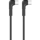 USB C-USB C - USB-kabel Kablar Maxlife Angle Cable USB-C USB-C 60W 1m