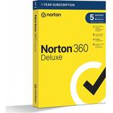 Norton Kontorsprogram Norton Symantec 360 DELUXE 1 ANVÄNDARE 5 ENHETER 1ÅR