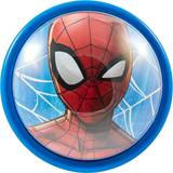 Superhjältar Nattlampor Barnrum Spiderman Push Light med LED-ljus Nattlampa