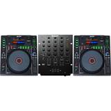 Gemini DJ-mixers Gemini MDJ-900 and Numark M4 Bundle
