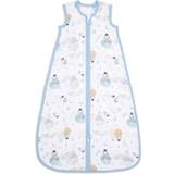 Blåa Sovpåsar Aden + Anais Space Sleep säck – förpackning med 1 ventilerande 1,0 TOG astronaut enskikt 100% bomull mjuk muslin filt 0–6 månader spädbarn och småbarn – Essentials