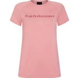 Peak Performance Dam T-shirts Peak Performance W Active Tee Warm Blush