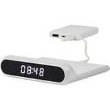 Intempo Wireless Charging Alarm Clock – USB Cable Included, 10W