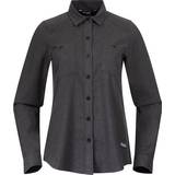 Bergans Skjortor Bergans Tovdal W Shirt Solid Dark Grey