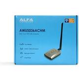 Alfa USB-A Nätverkskort & Bluetooth-adaptrar Alfa Network USB Adapter AWUS036ACHM