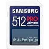 512 GB Minneskort Samsung PRO Ultimate 512 GB 2023 SDXC