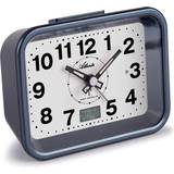 Atlanta Snooze Väckarklockor Atlanta Radioväckarklocka, stora siffror, analog digital med ljus, snooze, temperatur, datum, blå – 1866/5
