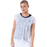Dam - Linne T-shirts Bullpadel Lourdes White, Female, Kläder, T-shirt, Vit