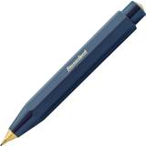 Kaweco Blyertspennor Kaweco Classic Sport Navy tryck blyertspenna 0,7 mm HB I blypenna av högkvalitativ plast i ocogonal åtta kanter design I tryckstift 11 cm I tryckpenna påfyllningsbar blå