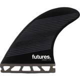 Futures Sim- & Vattensport Futures Fins Thruster F8 Honeycomb Legacy Neutral Fin Set schwarz