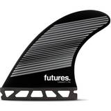 Futures Sim- & Vattensport Futures Fins Thruster F6 Honeycomb Fin Set schwarz