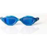 Zoggs Sim- & Vattensport Zoggs Predator Flex Titanglasögon, UV-skydd simglasögon, snabbjusterande simglasögon remmar, dimfria vuxna simglasögon linser, vuxna 3D flex ultra fit, blå/blå/blå/speglad blå – normal passform