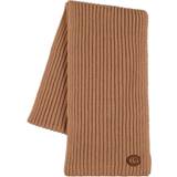 Gucci Cashmere Kläder Gucci Ribbed-knit wool and cashmere scarf beige One fits all