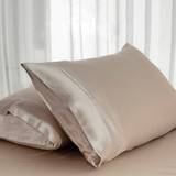 Shein Sängkläder Shein 1pc Solid Color Pillowcase, Soft Pillow Cover Örngott Beige