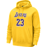 Nike NBA Jackor & Tröjor Nike Los Angeles Lakers Club Men's NBA Pullover Hoodie Yellow