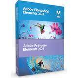 Adobe Windows Kontorsprogram Adobe Photoshop & Premiere Elements 2024