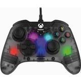 Spelkontroller Snakebyte GAMEPAD RGB X Gaming-Contoller Transparent-Grau für Xbox Series S, X, PC