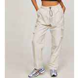 Cargobyxor - Dam - L Nike Women's Sportswear Essential High Rise Woven Cargo Pants - Light Orewood Brown/Sail