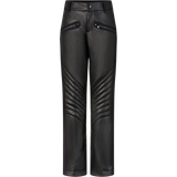 Bogner Dam Byxor & Shorts Bogner BOGNER SPORT Tory faux leather ski pants for women Black
