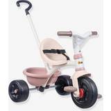 Smoby Metall Leksaker Smoby 7600740335 Trehjuling Be Fun Rosa Trehjuling Be Fun med Säkerhetsbälte, Justerbart Säte, Rattlås, Från 15 månader