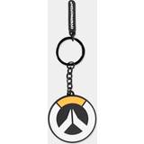 Polyester Nyckelringar Difuzed Overwatch Logo Rubber Keychain