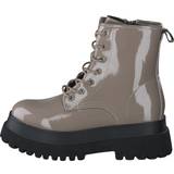 Bianco Ankelboots Bianco Gas Laced Up Boot Taupe