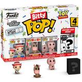 Toy Story Plastleksaker Figurer Toy Story Bitty Pop 4 Pack 2.5Cm Jessie
